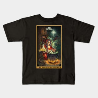 The Goddess Cerridwen The Star Tarot Card Kids T-Shirt